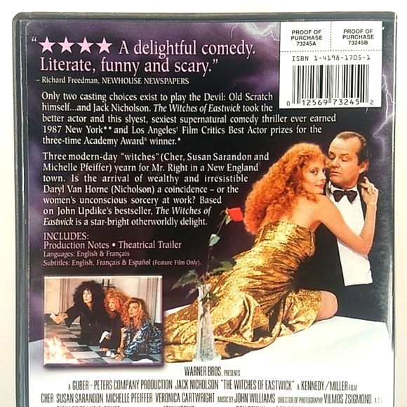 The Witches of Eastwick DVD - Picture 4 of 12